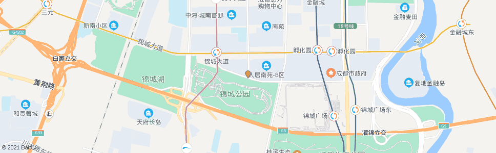 成都成汉南路锦悦西路口_公交站地图_成都公交_妙搜公交查询2024