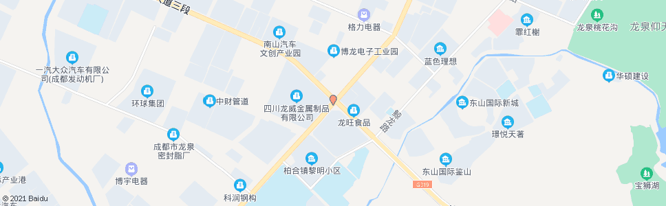 成都世纪大道成龙路口_公交站地图_成都公交_妙搜公交查询2024