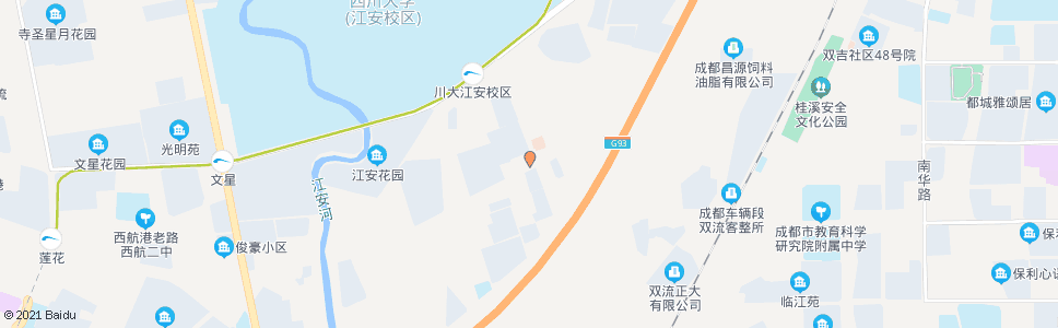 成都西航港街道办事处_公交站地图_成都公交_妙搜公交查询2025