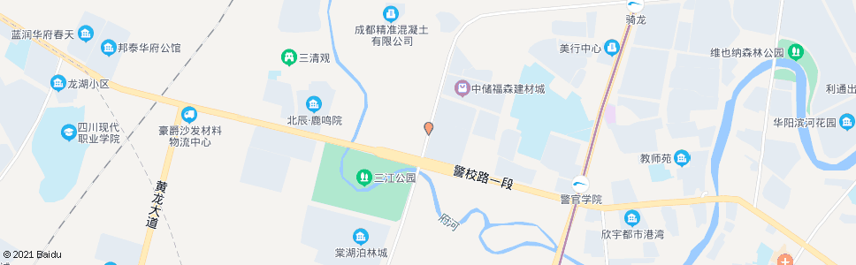 成都新川开_公交站地图_成都公交_妙搜公交查询2024