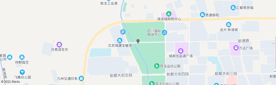 成都四川网球中心南门_公交站地图_成都公交_妙搜公交查询2024