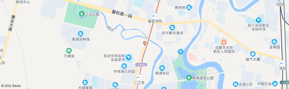 成都剑南大道华板路口_公交站地图_成都公交_妙搜公交查询2024