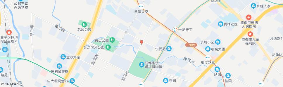 成都黄忠路黄苑街口_公交站地图_成都公交_妙搜公交查询2024