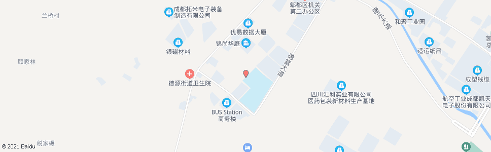 成都红旗大道田坝东街口_公交站地图_成都公交_妙搜公交查询2024