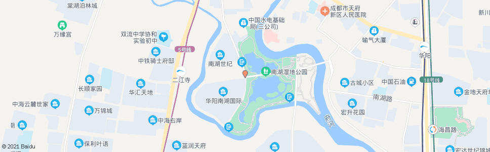 成都锦江路南湖大道口_公交站地图_成都公交_妙搜公交查询2024