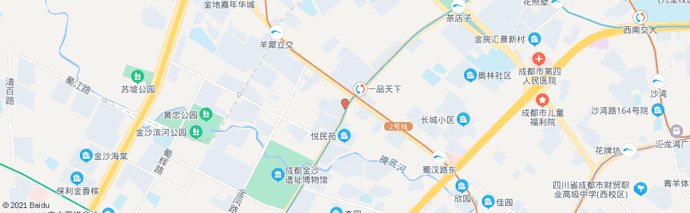 成都同和路蜀汉路口_公交站地图_成都公交_妙搜公交查询2024