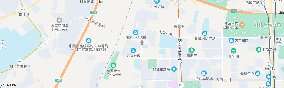 成都南华路盛安街口_公交站地图_成都公交_妙搜公交查询2024