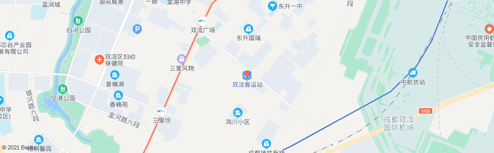 成都双流客运中心站前公交站_公交站地图_成都公交_妙搜公交查询2024