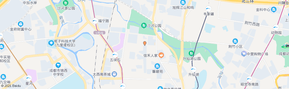 成都华彩路北_公交站地图_成都公交_妙搜公交查询2024