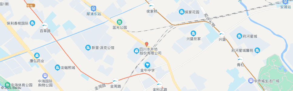 成都全兴路_公交站地图_成都公交_妙搜公交查询2024