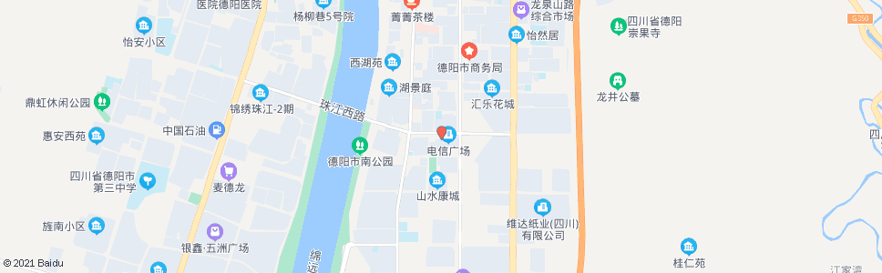 德阳电信公司_公交站地图_德阳公交_妙搜公交查询2025