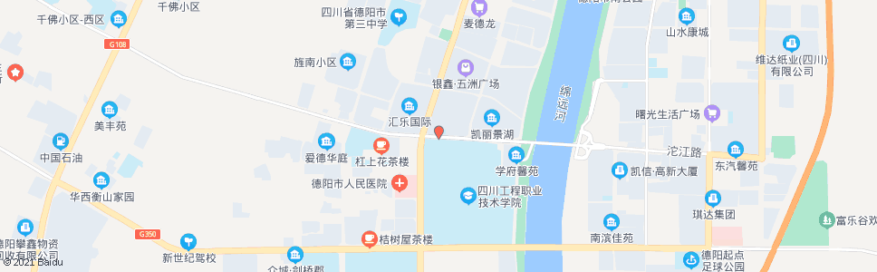 德阳鲁能小区_公交站地图_德阳公交_妙搜公交查询2025