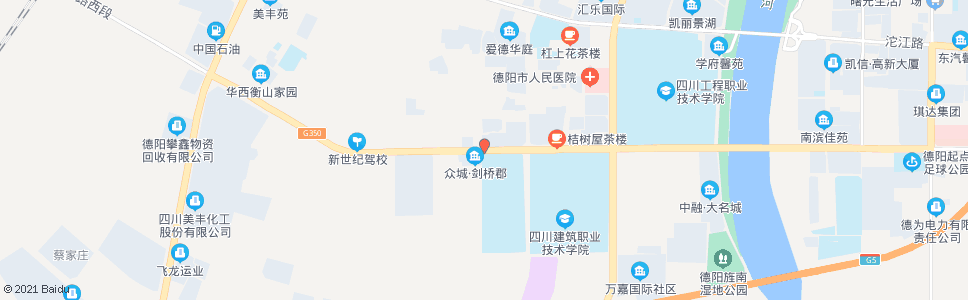 德阳东升村委会_公交站地图_德阳公交_妙搜公交查询2025