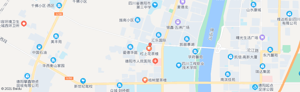 德阳德阳银行_公交站地图_德阳公交_妙搜公交查询2025