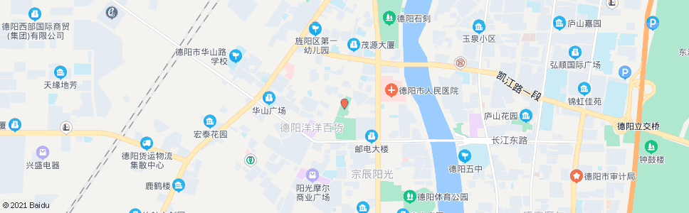 德阳文庙路口_公交站地图_德阳公交_妙搜公交查询2025