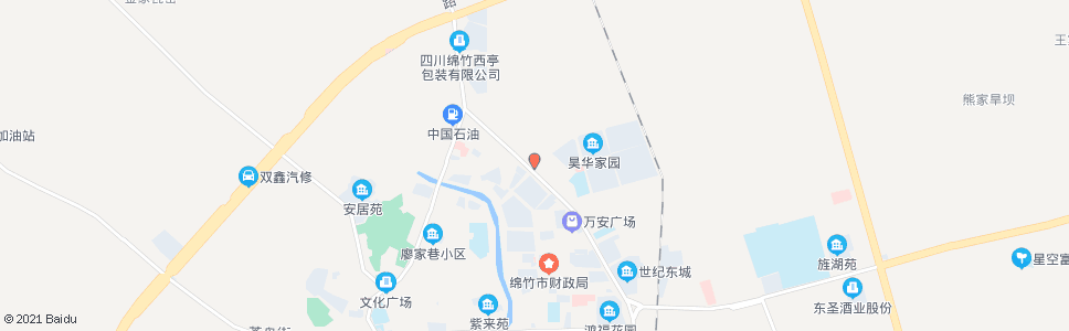 德阳天河村_公交站地图_德阳公交_妙搜公交查询2025