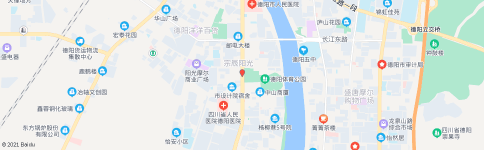 德阳市体育馆_公交站地图_德阳公交_妙搜公交查询2025