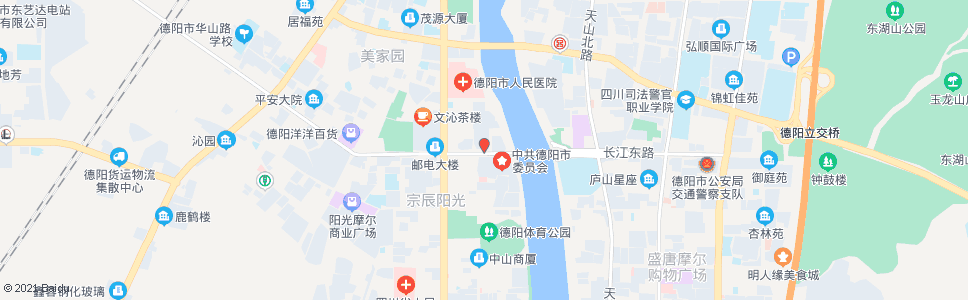 德阳植物园_公交站地图_德阳公交_妙搜公交查询2025