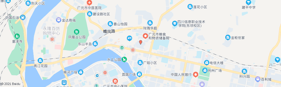 广元市政府_公交站地图_广元公交_妙搜公交查询2025