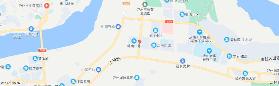 泸州沙茜南路_公交站地图_泸州公交_妙搜公交查询2025