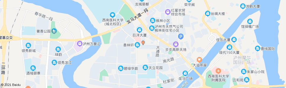 泸州春晖路_公交站地图_泸州公交_妙搜公交查询2025