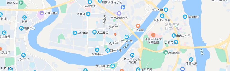 泸州醇香路_公交站地图_泸州公交_妙搜公交查询2025