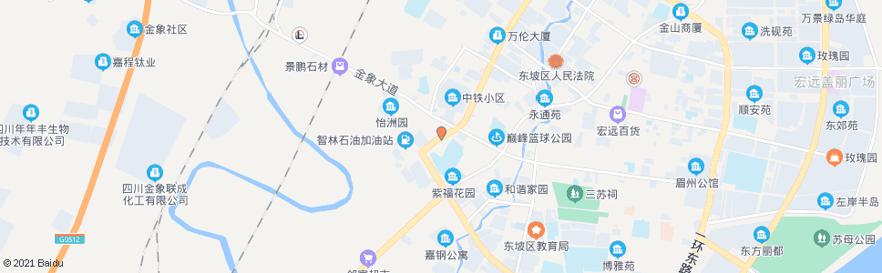 眉山一环西路_公交站地图_眉山公交_妙搜公交查询2025