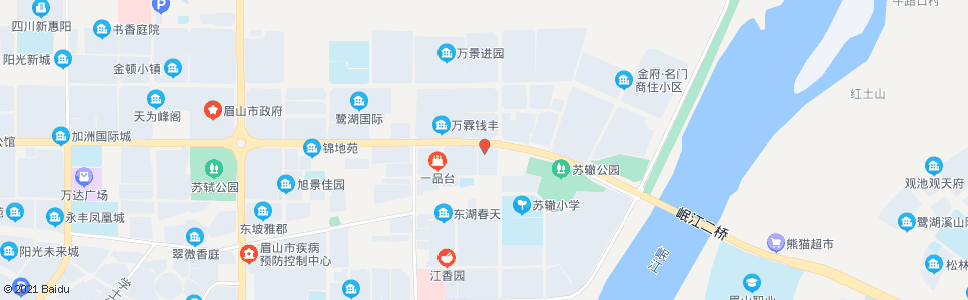 眉山运管所(检测站)_公交站地图_眉山公交_妙搜公交查询2025