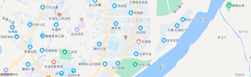 眉山义乌商贸城_公交站地图_眉山公交_妙搜公交查询2025