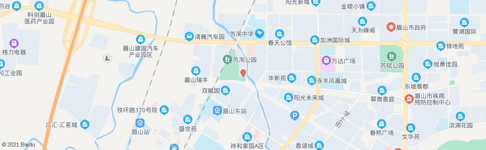 眉山眉州大洒店_公交站地图_眉山公交_妙搜公交查询2025