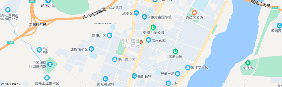 南充维康路三段_公交站地图_南充公交_妙搜公交查询2024