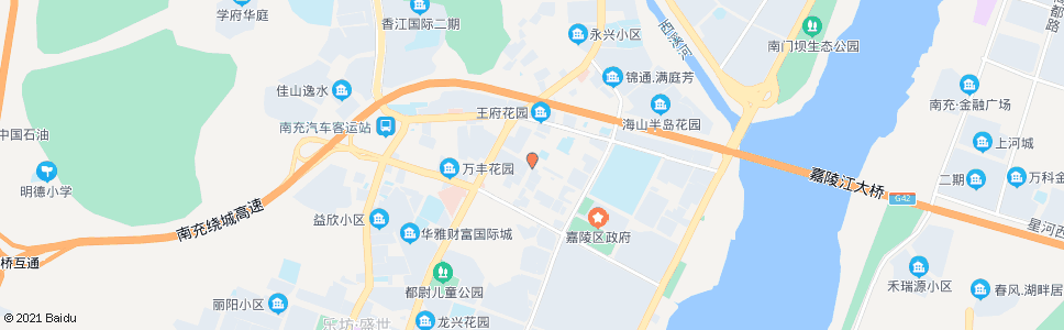 南充嘉兴路_公交站地图_南充公交_妙搜公交查询2024