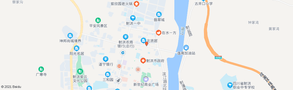 遂宁红十字医院_公交站地图_遂宁公交_妙搜公交查询2025