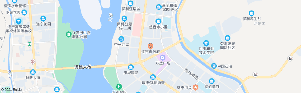 遂宁玻瓶厂_公交站地图_遂宁公交_妙搜公交查询2024