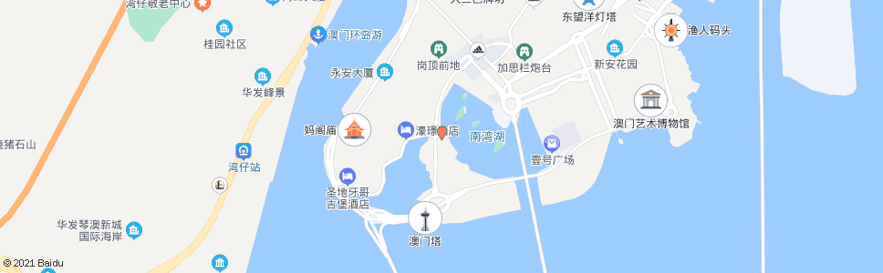 澳門南灣湖景大馬路_巴士站地圖_澳門巴士_妙搜巴士搜尋2024