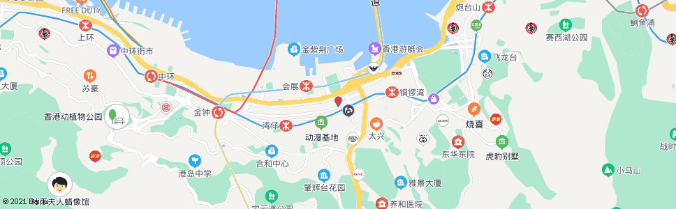 香港半山壹號(富甲半山)_巴士站地圖_香港巴士_妙搜巴士搜尋2024