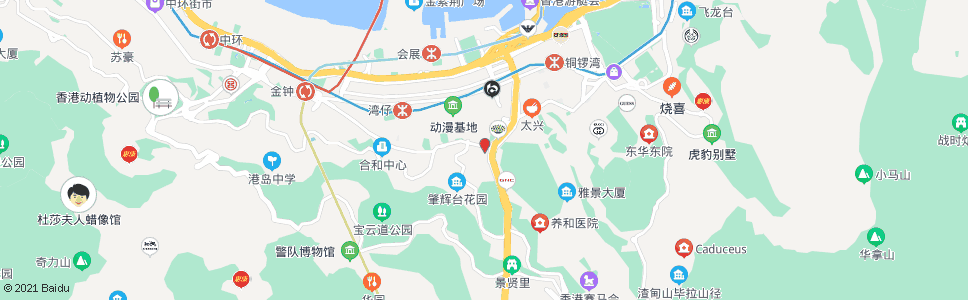 香港麗都酒店_巴士站地圖_香港巴士_妙搜巴士搜尋2024