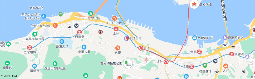 香港中環街市_巴士站地圖_香港巴士_妙搜巴士搜尋2024