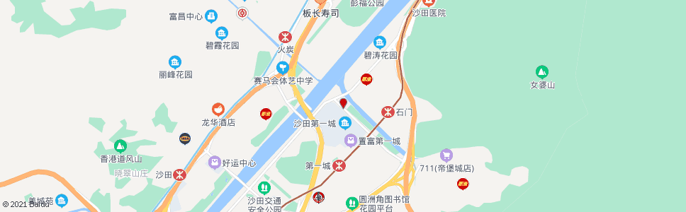 香港小瀝源路草地滾球場_巴士站地圖_香港巴士_妙搜巴士搜尋2024