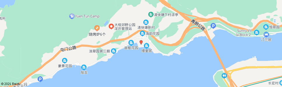 香港碧堤半島_巴士站地圖_香港巴士_妙搜巴士搜尋2024