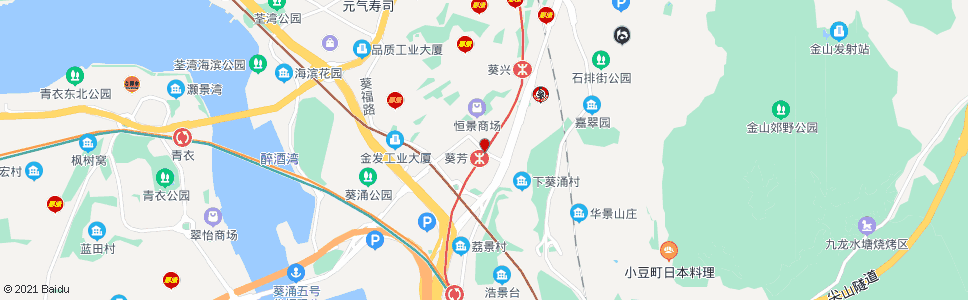 香港葵福路_巴士站地圖_香港巴士_妙搜巴士搜尋2024