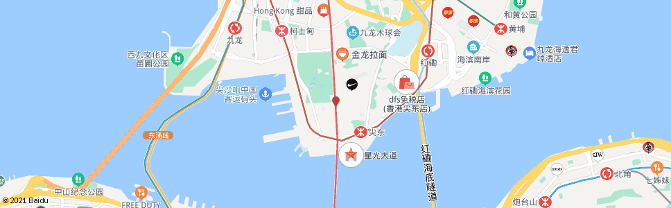 香港尖沙咀站_巴士站地圖_香港巴士_妙搜巴士搜尋2025