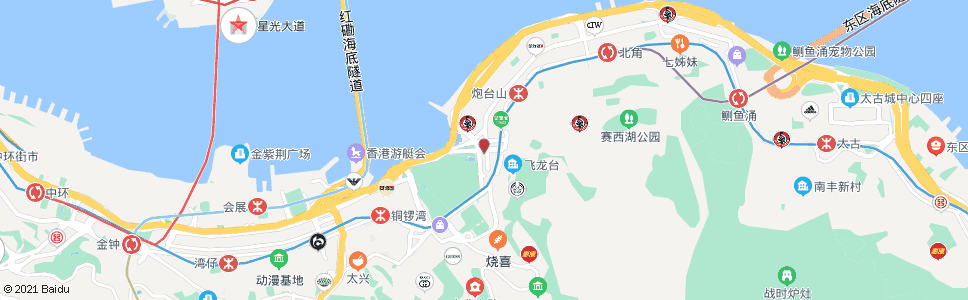 香港清風街天橋_巴士站地圖_香港巴士_妙搜巴士搜尋2024