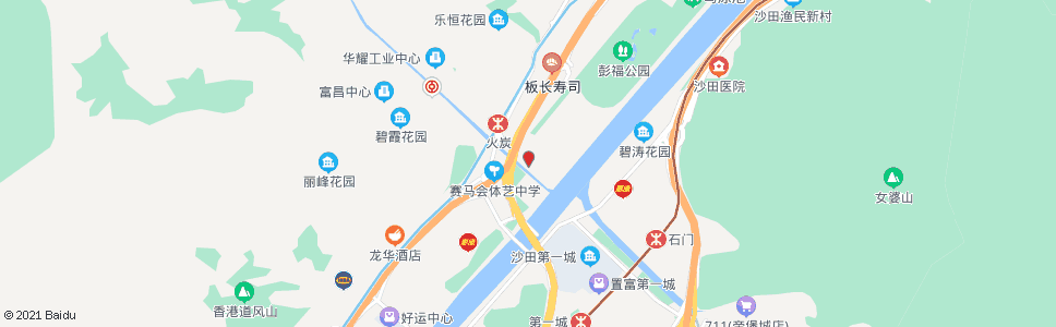 香港沙田學院(麗峰花園)_巴士站地圖_香港巴士_妙搜巴士搜尋2024