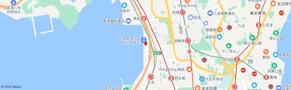 香港海澄湖畔會所(對面)_巴士站地圖_香港巴士_妙搜巴士搜尋2025