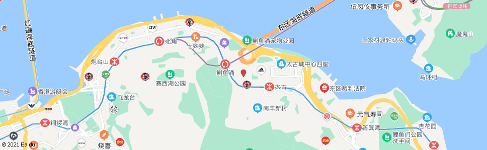 香港濱海街_巴士站地圖_香港巴士_妙搜巴士搜尋2025