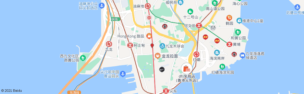 香港油麻地寶靈街_巴士站地圖_香港巴士_妙搜巴士搜尋2025