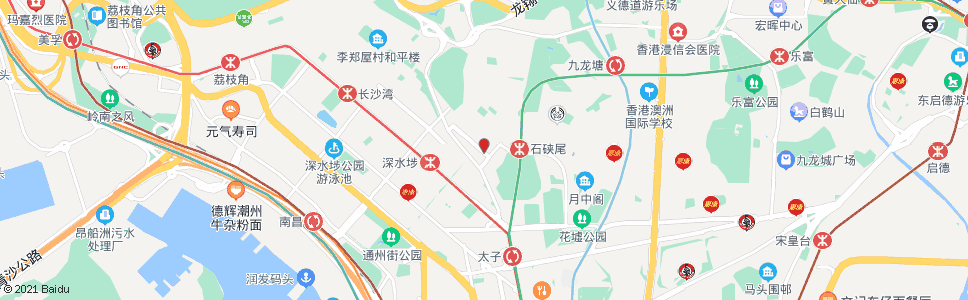 香港南昌街(石硤尾街市)_巴士站地圖_香港巴士_妙搜巴士搜尋2024