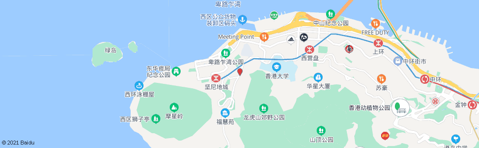 香港蒲飛路路口薄扶林道_巴士站地圖_香港巴士_妙搜巴士搜尋2024