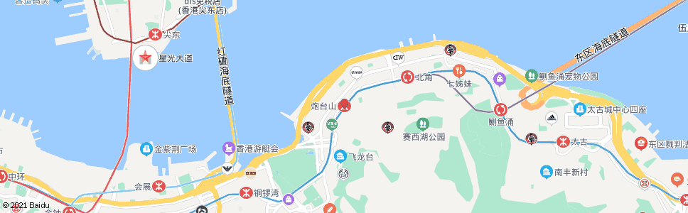 香港炮台山鐵路站_巴士站地圖_香港巴士_妙搜巴士搜尋2024